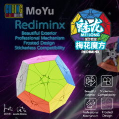 Moyu Meilong Rediminx Colored