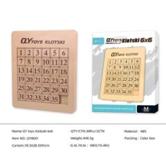 QiYi Magnetic Number sliding Klotski 6x6 1