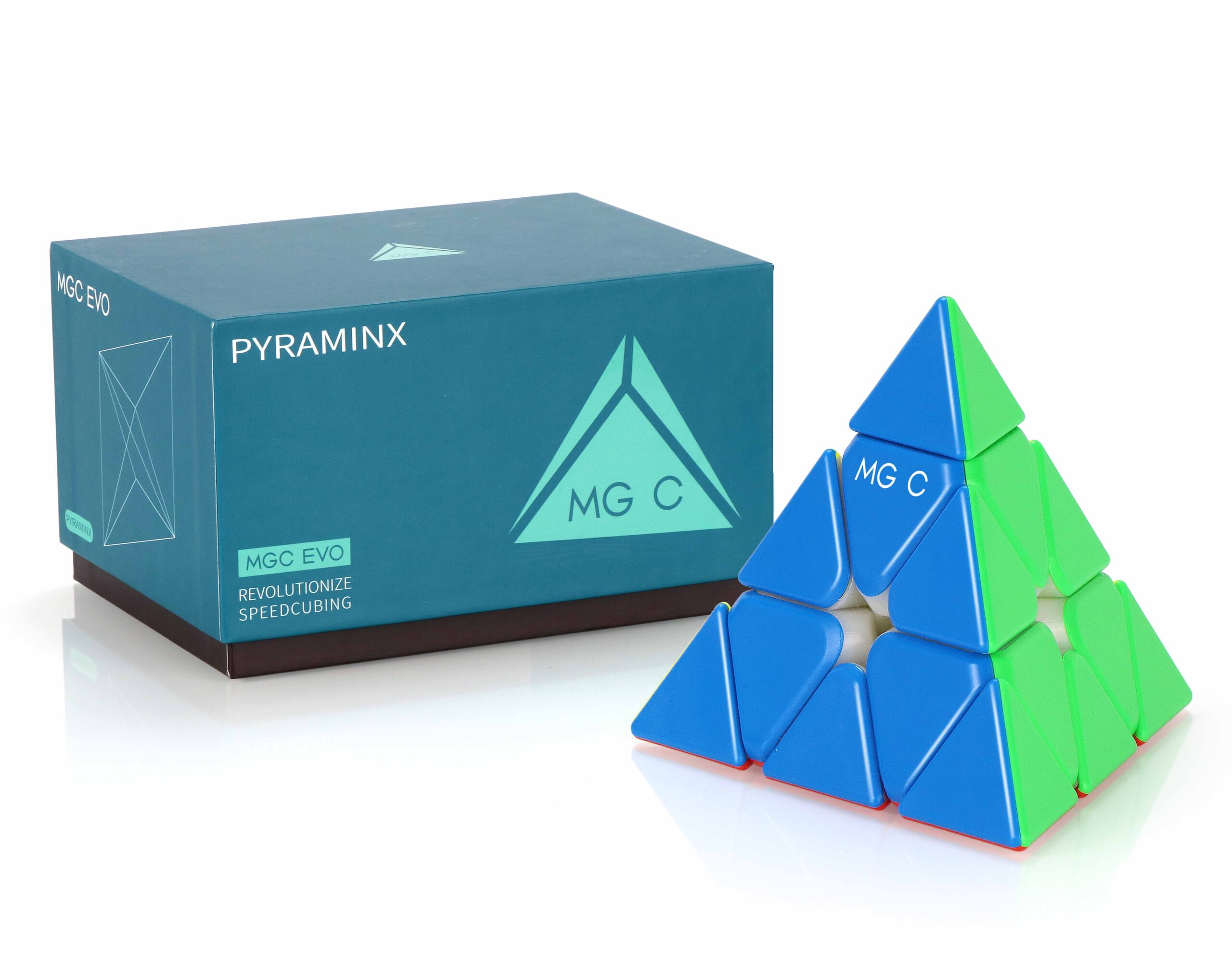YJ MGC EVO Pyraminx Magnético Colored