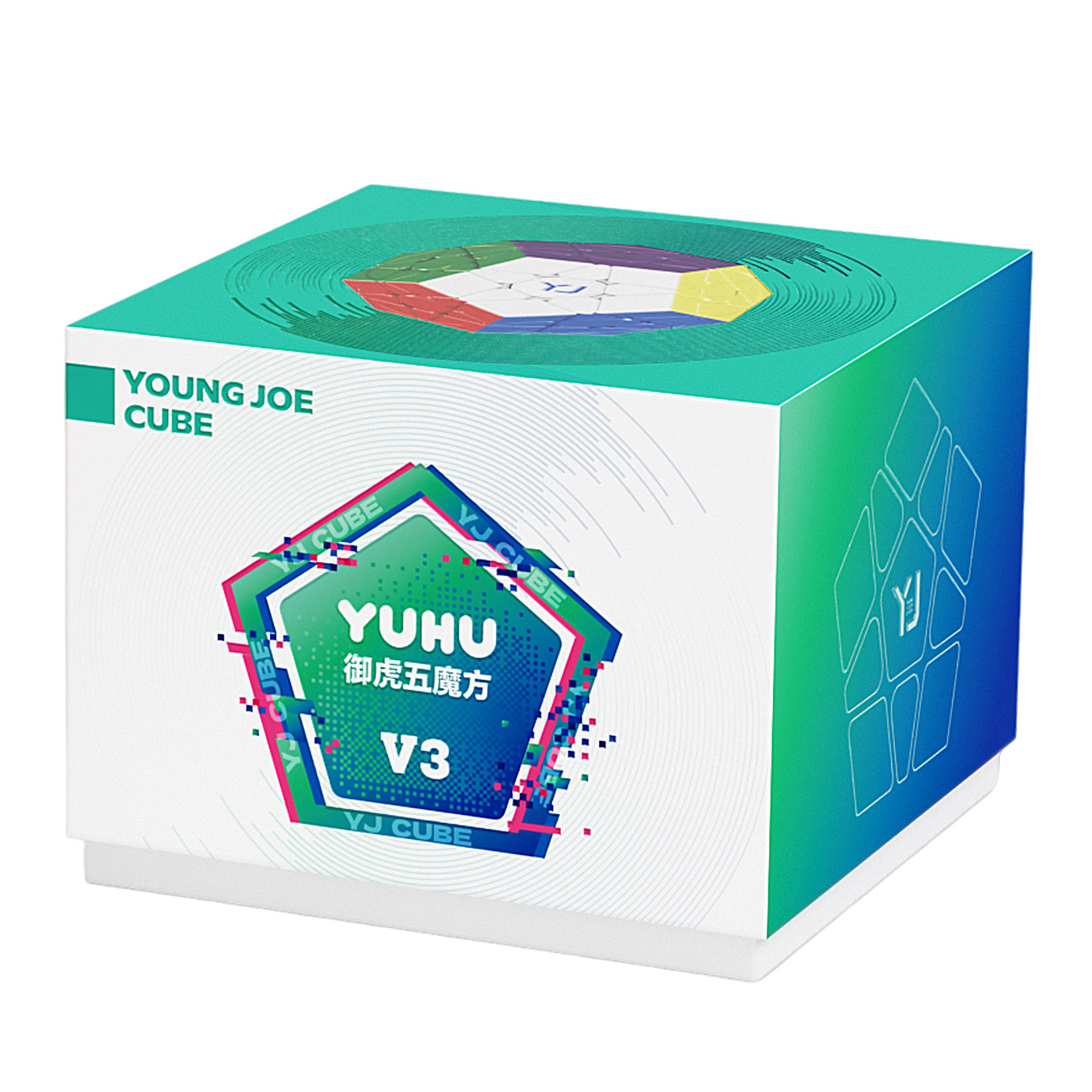 YJ Yuhu v3 Megaminx Magnético Colored 2 YJ Yuhu v3 Megaminx Magnético Colored - Imagen 2